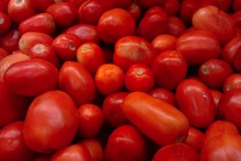 Red Roma tomatoes